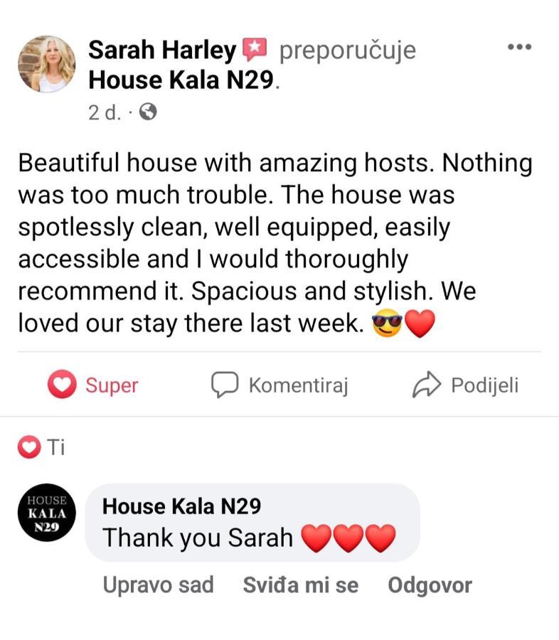 Vila House Kala N29 Jezera Exteriér fotografie